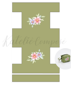 Painel Niqueleira - Verde - Coleção Aconchego