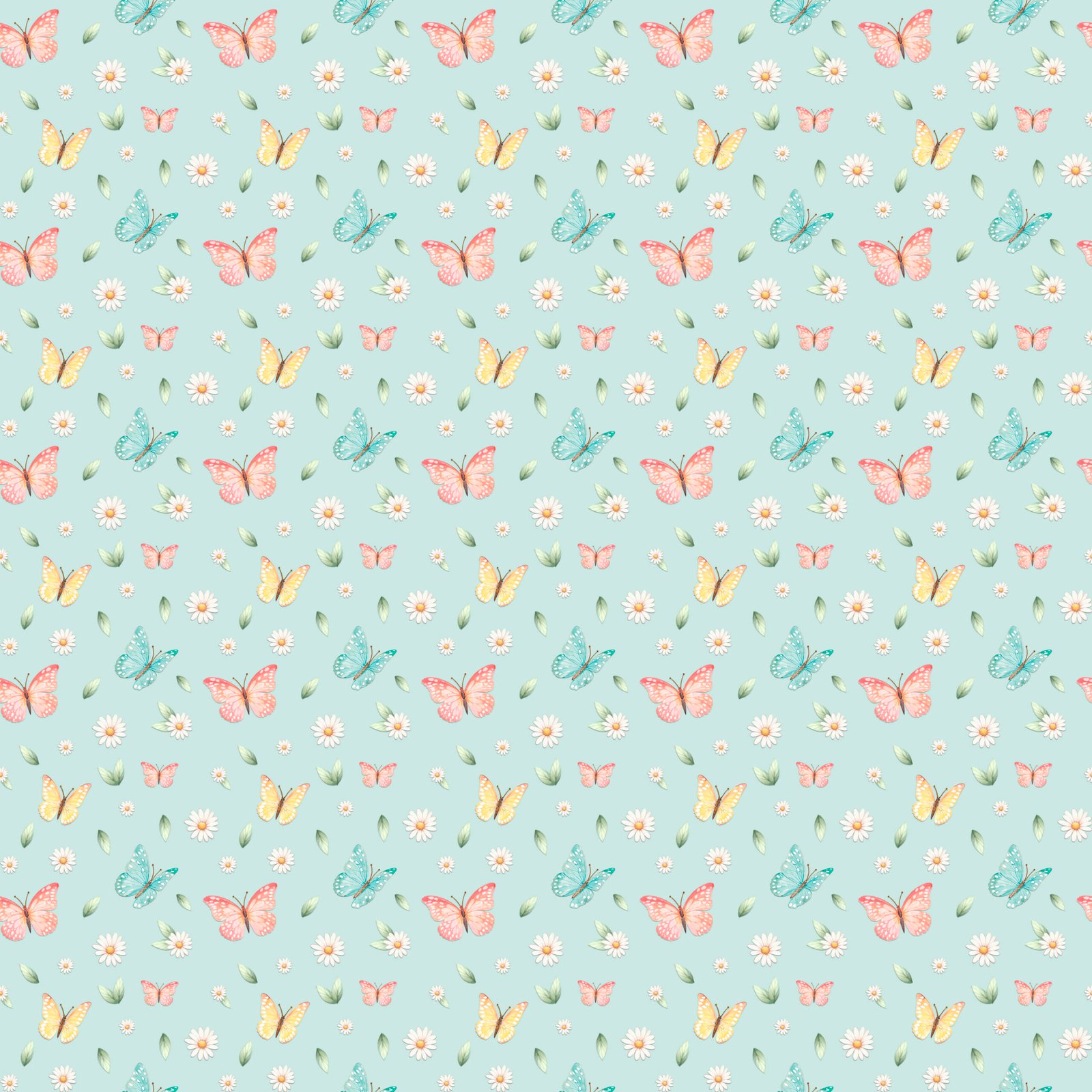 Sintético Doll Estampado - Coleção Aconchego - Floral Tiffany