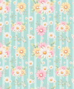 Sintético Doll Estampado - Coleção Aconchego - Listras Tiffany