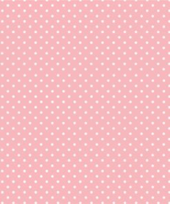 Sintético Doll Estampado - Coleção Aconchego - Poa Rosa
