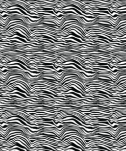 Cristal Estampado - Zebra