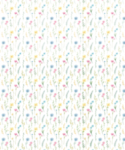 Cristal Estampado - Flores